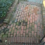 Brick Path Before