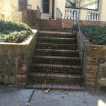 Brick Stairs Before