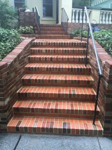 Brick Stairs After