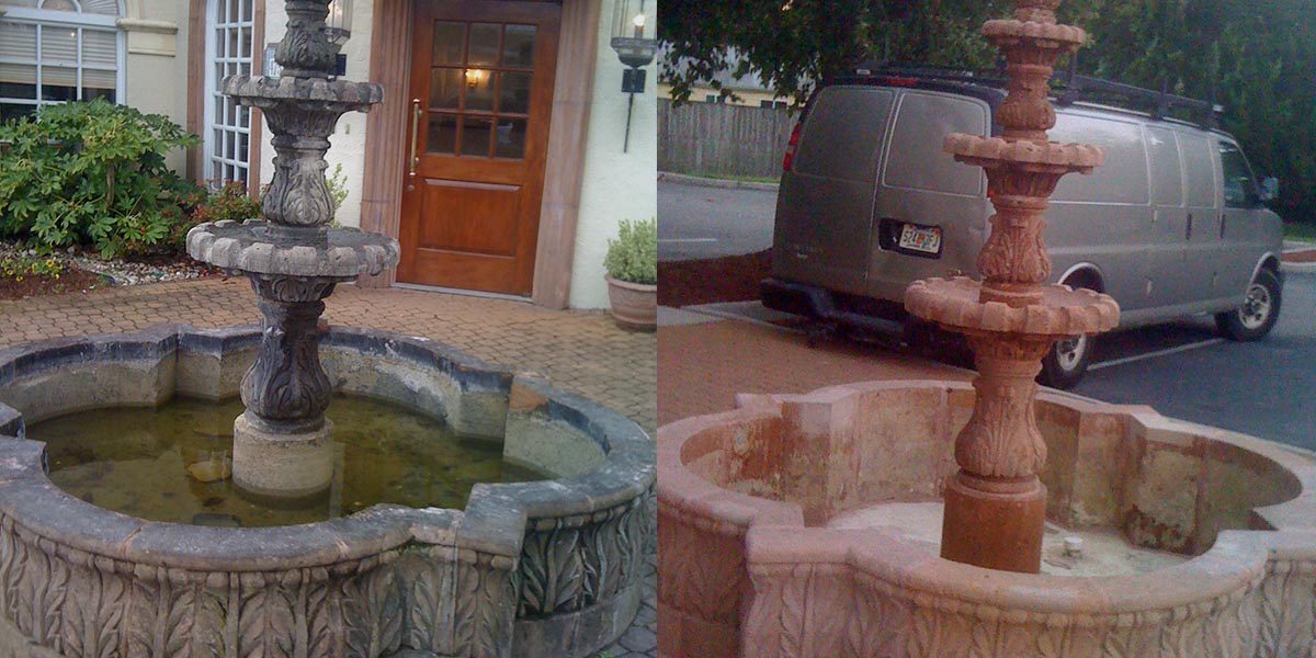 Historic Fountain Cleaning